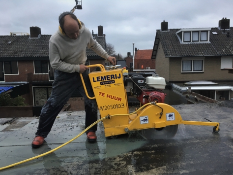 Film: Diamantvloerzaagmachine huren?